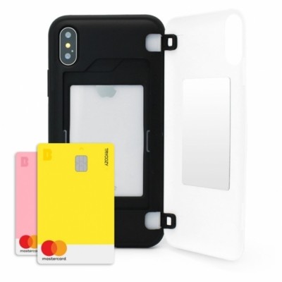 파스텔뷰 카드 도어 범퍼 케이스 (갤럭시 아이폰 LG 60기종), , 코지, 