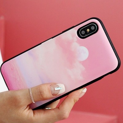 파스텔뷰 카드 도어 범퍼 케이스 (갤럭시 아이폰 LG 60기종), , 코지, 