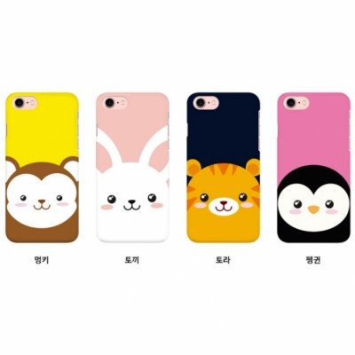 페이스 애니멀 하드 케이스 (갤럭시 아이폰 LG 90기종), , 코지, 