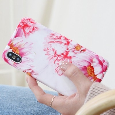 마블 플라워 하드 케이스 (갤럭시 아이폰 LG 90기종), , 코지, 