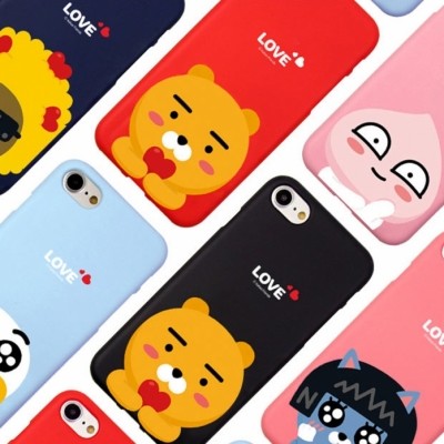 카카오 러브 소프트 젤리 케이스 (갤럭시 아이폰 LG 100기종), , 코지, 