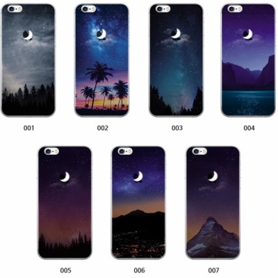 밤 하늘 달 투명 젤리 케이스 (갤럭시 아이폰 LG 140기종), , 코지, 