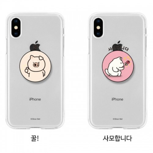 귀염뽀짝 시즌5 스마트톡 투명 젤리 케이스(갤럭시 아이폰 LG 140기종), , 코지, 