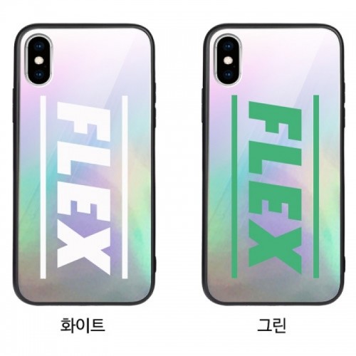 플렉스 홀로그램 미러 범퍼 케이스 (갤럭시 아이폰 LG 80기종), , 코지, 
