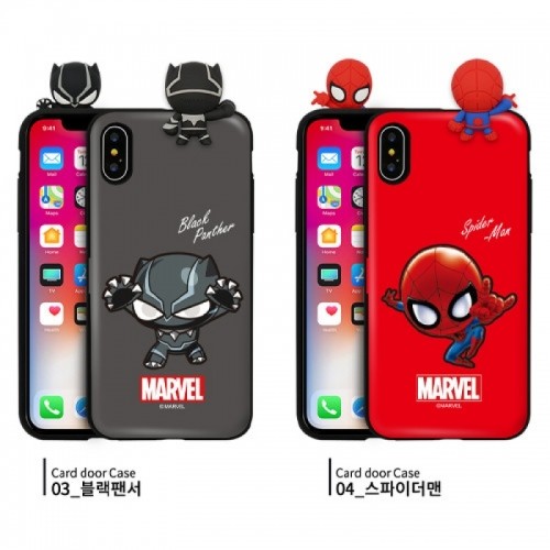 마블 뉴피규어 카드 도어 범퍼 케이스 (갤럭시 아이폰 LG 60기종), , 코지, 
