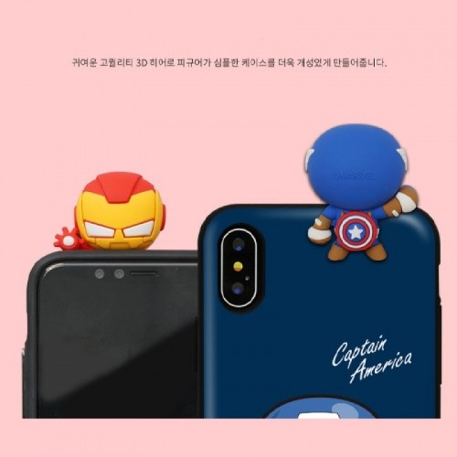 마블 뉴피규어 카드 도어 범퍼 케이스 (갤럭시 아이폰 LG 60기종), , 코지, 