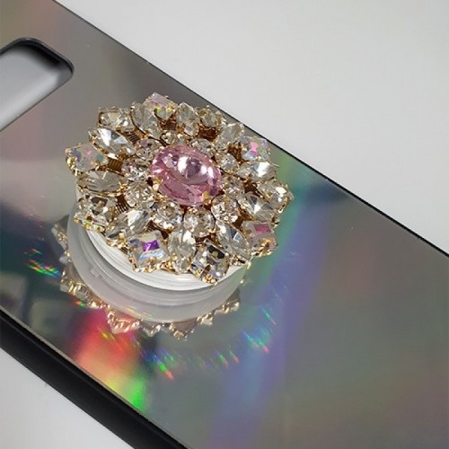 크리스탈톡 미러 범퍼 케이스 (갤럭시 아이폰 LG 80기종), , 코지, 