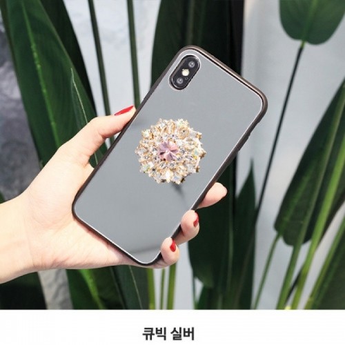 크리스탈톡 미러 범퍼 케이스 (갤럭시 아이폰 LG 80기종), , 코지, 